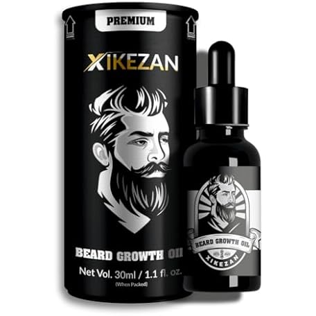 XIKEZAN Men's Beard Oil for men & Hair Growth Oil