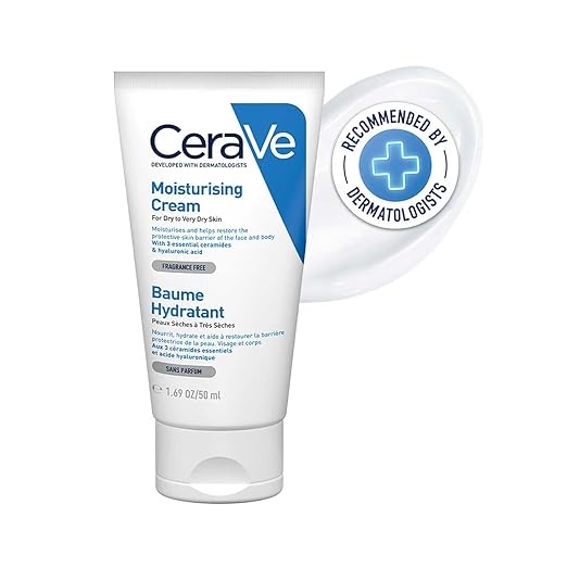 CeraVe Moisturizing Cream For Dry To Very Dry Skin (50ml)