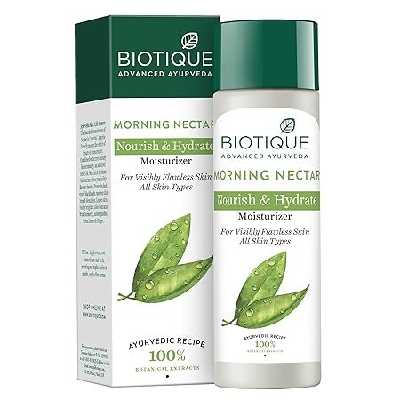 Biotique Morning Nectar Flawless Skin Moisturizer| 190Ml