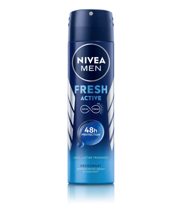 NIVEA MEN Fresh Active Deodorant, 150ml