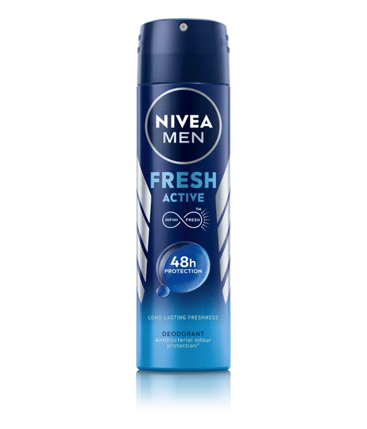 NIVEA MEN Fresh Active Deodorant, 150ml