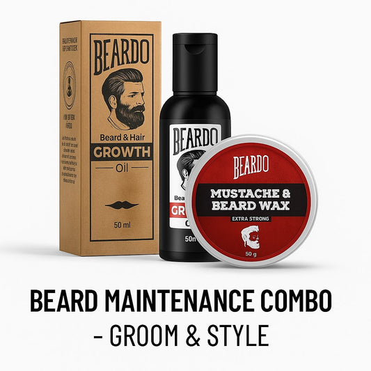 Beard Maintenance Combo – Groom & Style