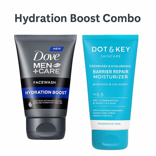 Hydration Boost Combo – Gentle Cleanse + Deep Moisture