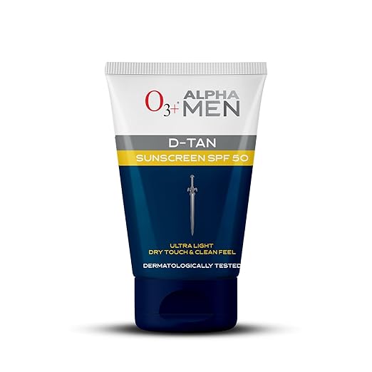 O3+ ALPHA MEN D-TAN Sunscreen SPF 50 50g