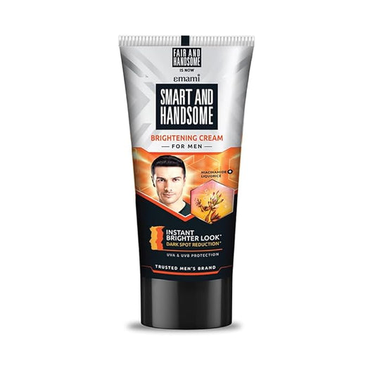 Smart And Handsome Long Lasting Radiance Cream | 2X Spot Reduction | 7 Hrs Brighter Look | Pro-Peptide | Face Cream for Men | 60g