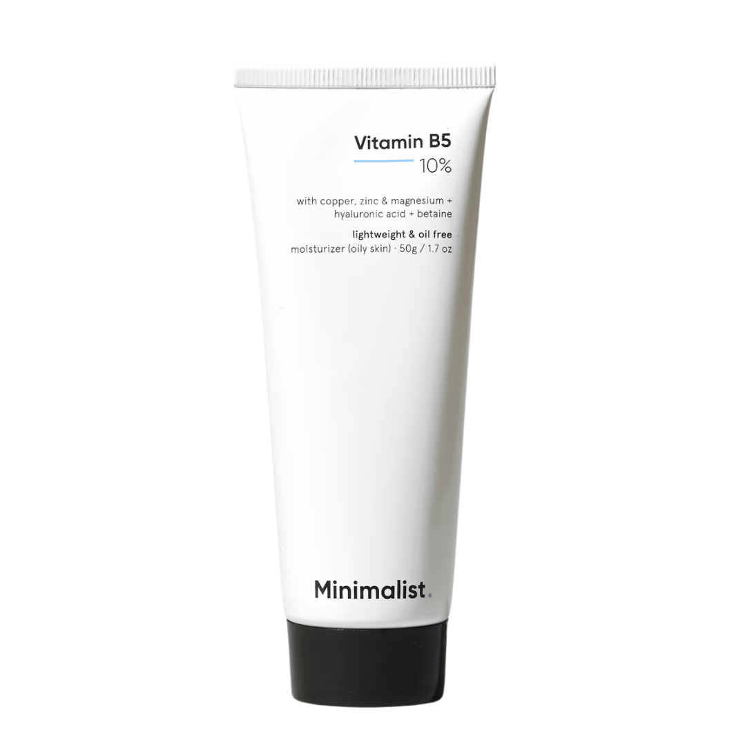 Minimalist 10% Vitamin B5 Gel Face Moisturizer For Oily & Acne Prone Skin | Oil-free