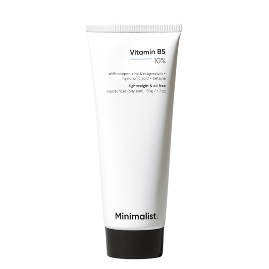 Minimalist 10% Vitamin B5 Gel Face Moisturizer For Oily & Acne Prone Skin | Oil-free