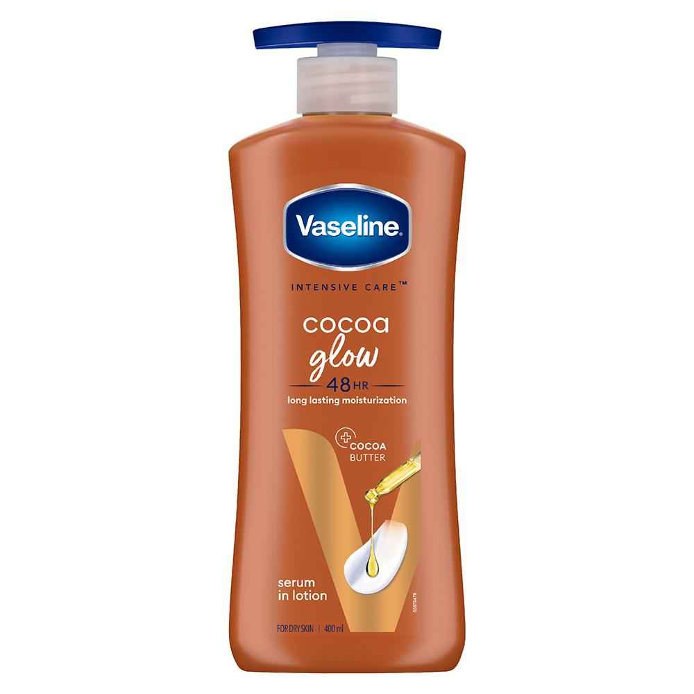 Vaseline Cocoa Glow Lotion, 100% Pure Cocoa & Shea Butter | 400 ml
