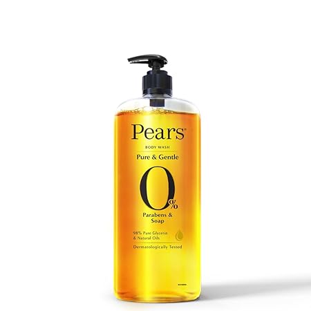 Pears Pure & Gentle Shower Gel, Super Saver XL Pump Bottle, Paraben free  (750 ml)