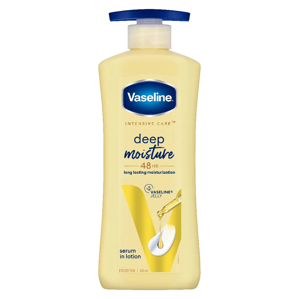 Vaseline Deep Moisture Serum In Lotion, 400 ml