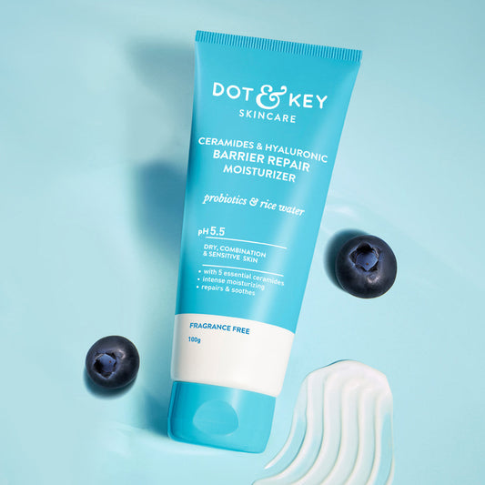 Dot & Key Ceramides Moisturizer with Hyaluronic for Intense Moisturizing and Skin Strengthening